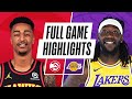HAWKS At LAKERS FULL GAME HIGHLIGHTS March 20 2021