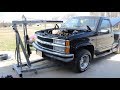 Chevy C1500 350 engine replacement Part 1 - Removal