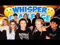 Whisper challenge with tiktokers first youtube