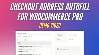 Famous Checkout Address Autofill for WooCommerce Pro (Demo) Wealth