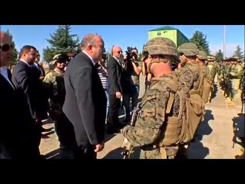 საქართველოს პრეზიდენტმა ქართველი სამხედროები ავღანეთში გააცილა