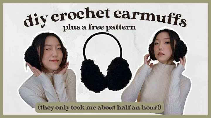 Easy DIY Crochet Earmuff Tutorial