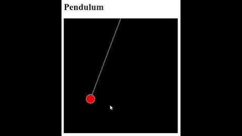 PHYSICS PROGRAMMERS: Simple Pendulum