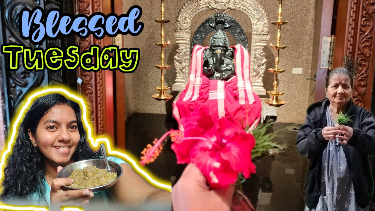 ✨ A Tuesday in My Life | Upvas Vlog | Ganesh Temple Visit ✨ #goa #fyp #petitevlogs