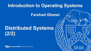 Intro to OS - Distributed Systems (2/2)