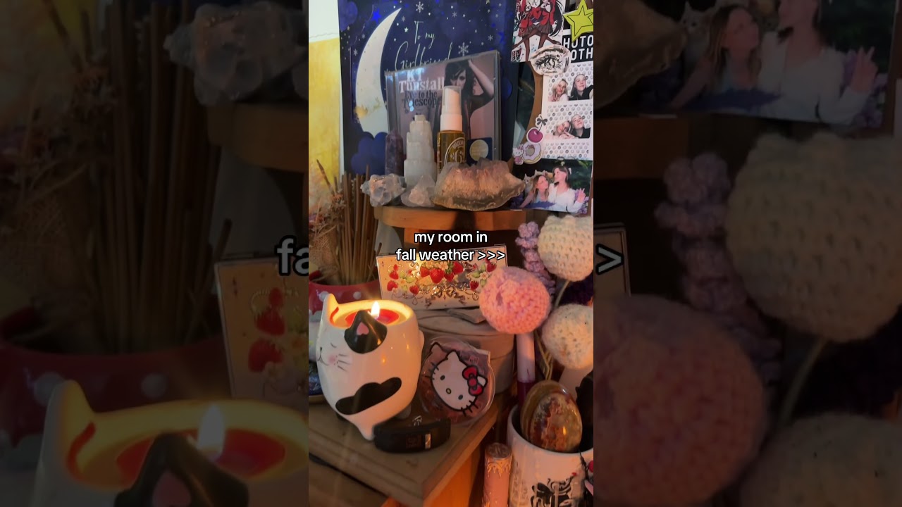 fall room tour #roomtour #roomdecor #fallweather #aesthetic