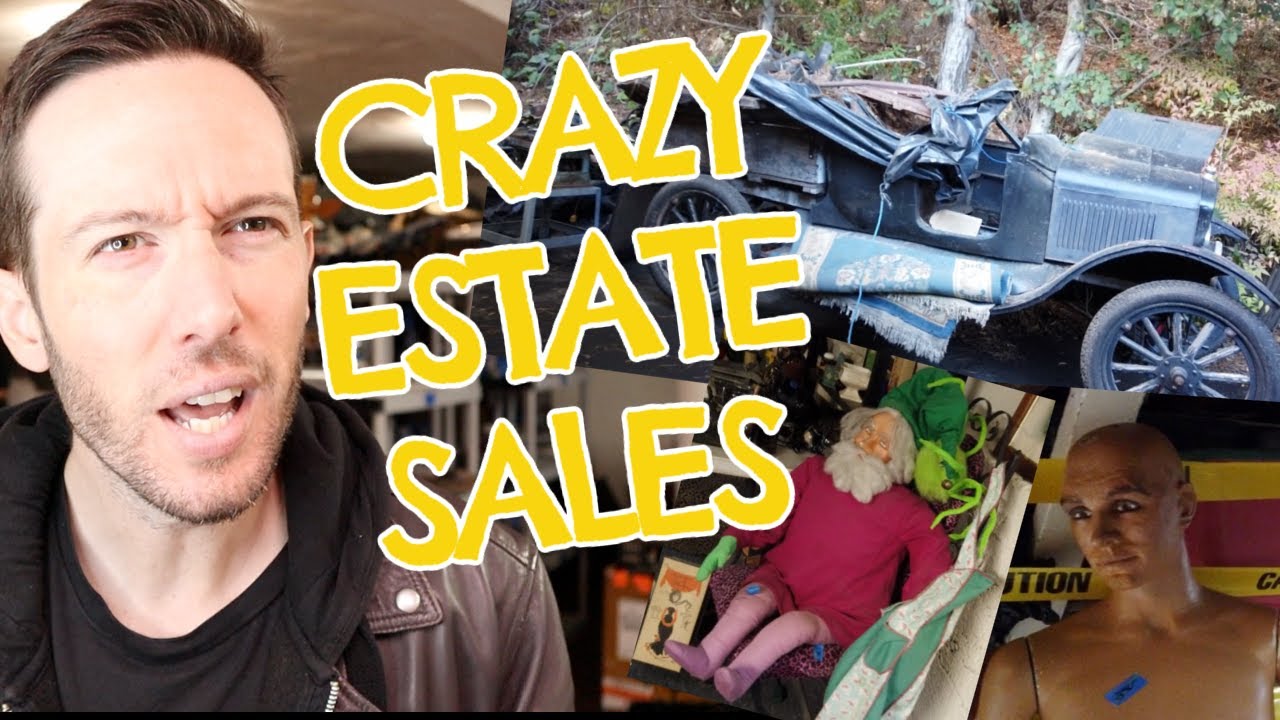 CRAZY Estate Sales! Check Out These Vintage Finds! Buying, Reselling