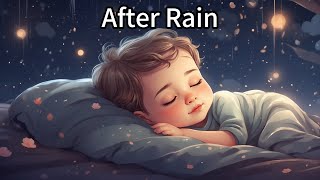 "After Rain", mixed with raindrop sound, fall asleep in 5 mins (1-hour long lullaby for sleep)