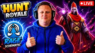 🔴 LIVE! - Hunt Royale ⚔️ Rage Schematic DESTROYS Fractured Sanctum! Giveaways through the stream!