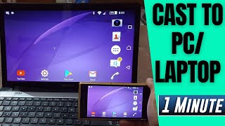 How to cast android screen on computer + laptop 2024 screenshot 2