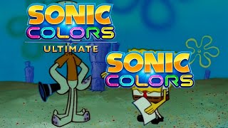 SpongeBob - Wrong Notes Planet Wisp, Sonic Colors