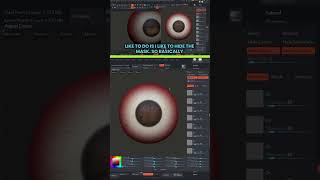 Fake Concave Eye Depth Using ONLY PolyPaint