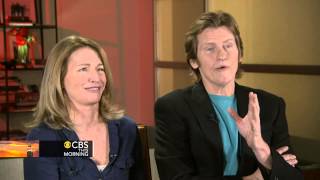 Matching mullets: Denis and Ann Leary talk "cool haircuts"