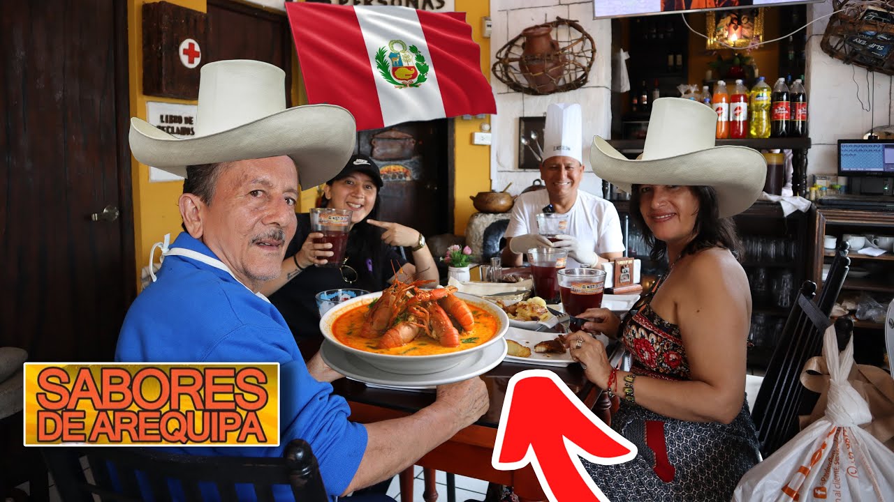 🇪🇨 ECUATORIANOS prueban POR primera VEZ comida de AREQUIPA 🌋😱