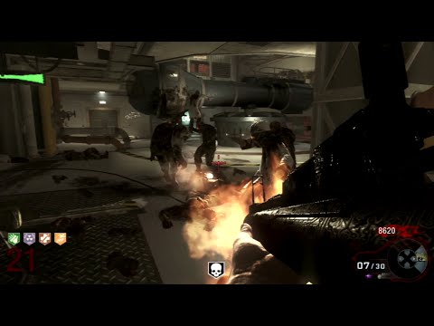 COD Black Ops Zombies: Ascension rounds 1-40 Solo gameplay (no commentary)