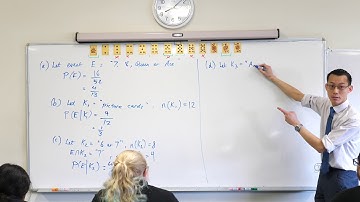 Conditional Probability (4 of 7: Using formal condition notation)
