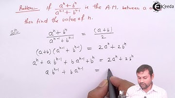 Properties of Arithmetic Means Problem 4 - Progression and Series - IIT JEE Mathematics