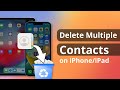 [3 Ways] How to Delete Multiple Contacts on iPhone/iPad 2024