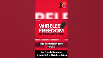 Portronics Toad One Dual Wireless Mouse, 6 Buttons, RGB, Rechargeable, Connects 3 Devices, Ergonomic