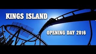 Kings Island OPENING DAY 2016