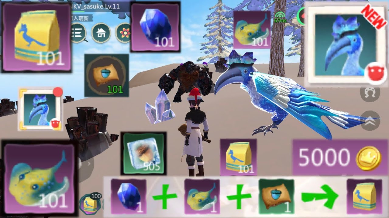 Utopia Origin 🦅 ️ Bắt Chim Băng ️🦅 Tame Northrend Hornbill 抓冰鳥