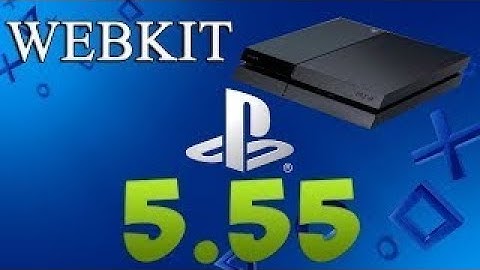 PS4 5.55 WebKit Exploit "2018" + (DOWNLOAD)