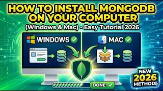 How to Install MongoDB on Your Computer (Windows & Mac) - Easy Tutorial 2026