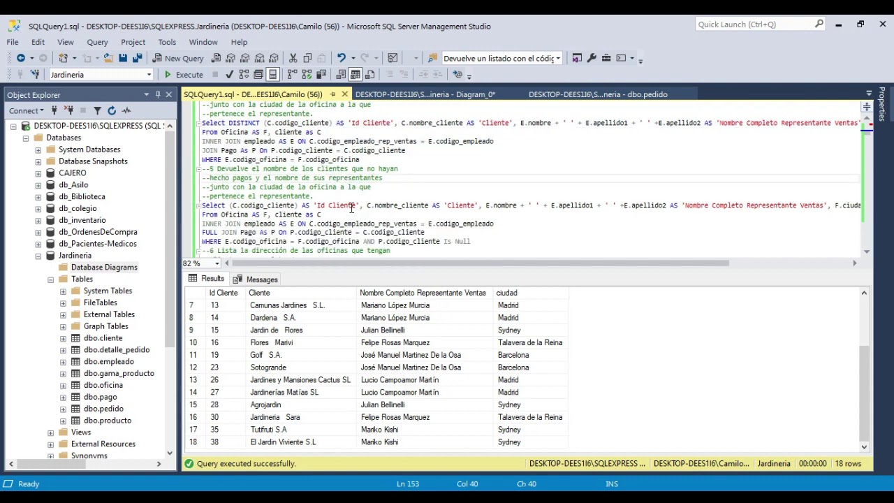 Base de Datos Jardineria - YouTube