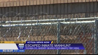 People in Red Bluff react to the continued search for an escaped prisoner