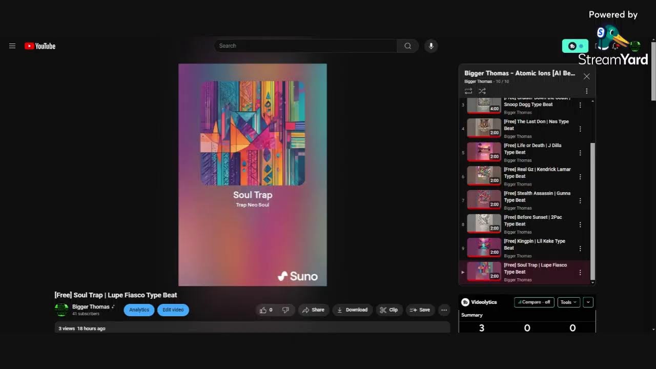 Bigger Thomas - Atomic Ions [AI BeatTape]