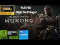 Lenovo Loq-e 15iax9e | RTX 3050 6GB | Intel core i5 12450HX | 16GB DDR5: Black Myth Wukong Full HD