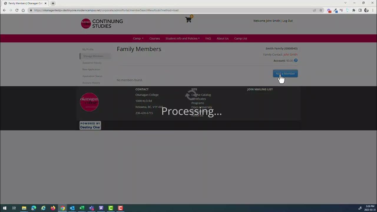 How to add children to your family account camp oc 2023 youtube