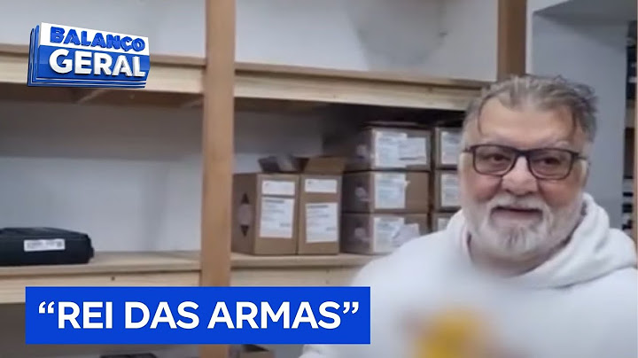 Empresário é suspeito de vender armas e munições para facções criminosas