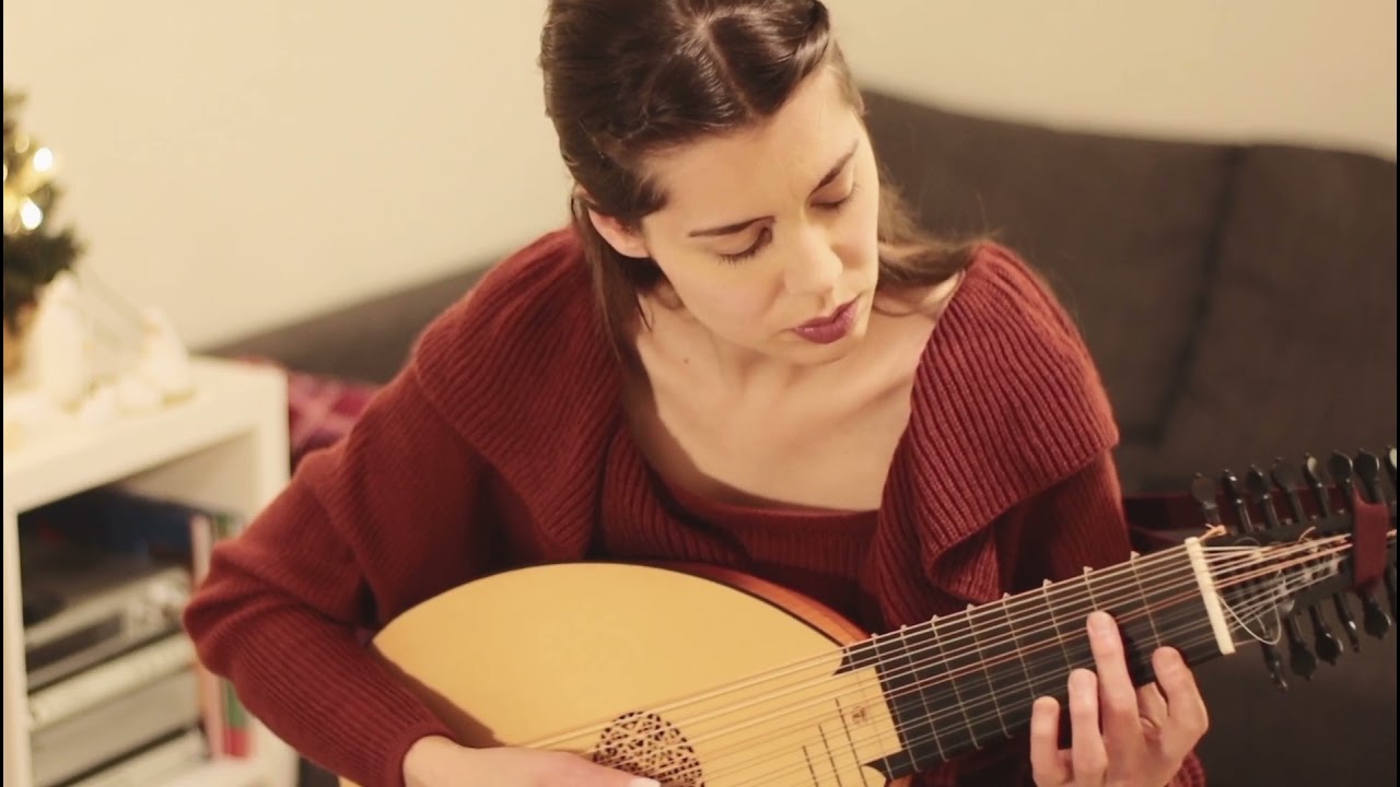 Ich steh an deiner Krippen hier - Judith Bunk, lute