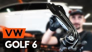 Cum să schimb Brat suspensie roata VW GOLF 2017 - pas cu pas tutorial video