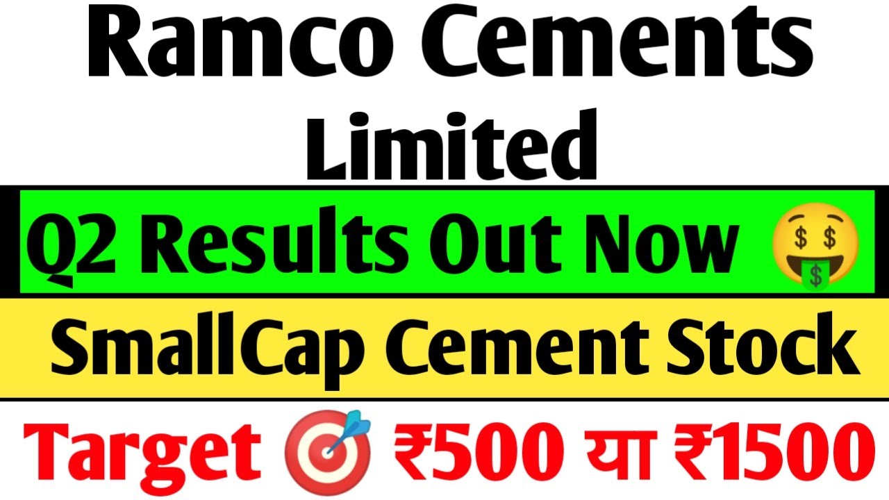 Ramco Cements Q2 Results 2025 | ramco Cements Results today, ramco Cements share latest news