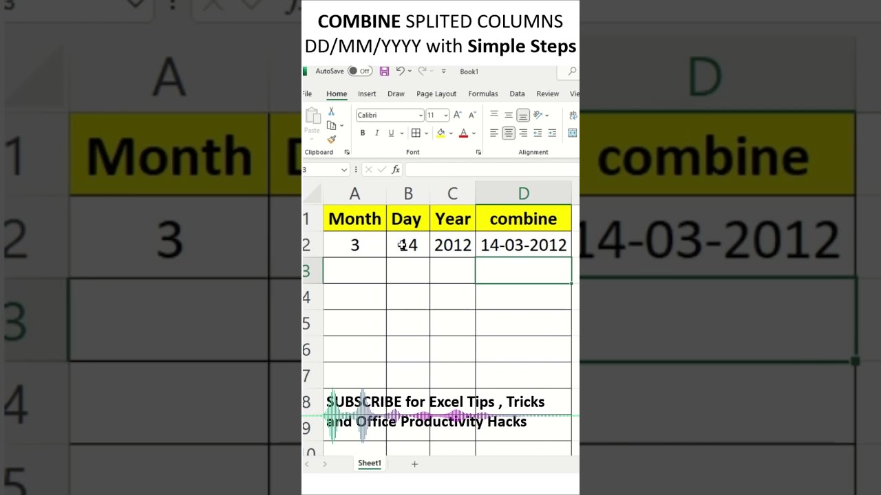 Excel Date Functions Made Simple: Harnessing the Power of DATE  DATE formulaDate Function in
