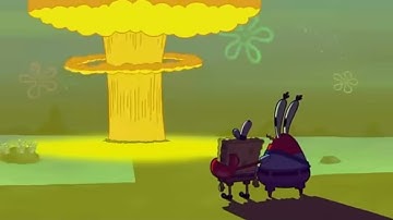 SpongeBob characters exploding for no reason…