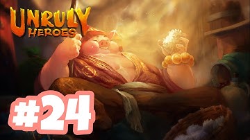 Unruly Heroes || Episode 24 | Flaming Mountain | Infernal Engines | Level 1,2,3,4 | Gameplay