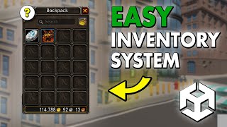 Versatile Inventory System for Unity