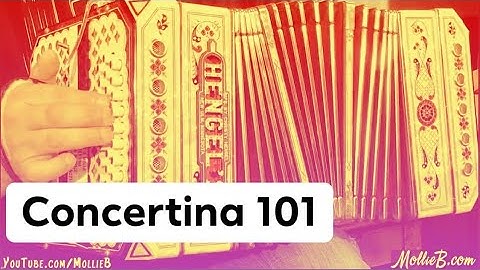 "Concertina 101" with Ted Lange & Mollie B - How a concertina works.