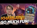 Khadgar is SO MUCH FUN! Doubling our Summons! | Hearthstone Battlegrounds | Savjz