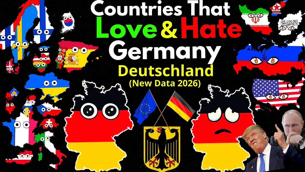 Countries That Love/Hate Germany (New Data 2026)