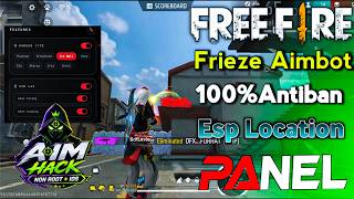 Free Fire Headshot + LOCATION PANEL🔥OB54 Non Root Aimhack FREE🎡100% Antiban Rank Working🎮Web Panel screenshot 2