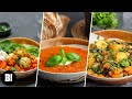 FIVE SPEEDY VEGAN SOUPS & STEWS