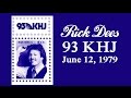 Rick Dees on KHJ, June 12, 1979