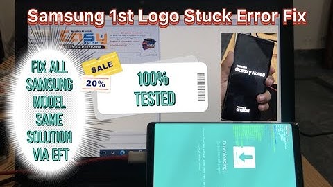 Samsung Note 8 (N950N) Fix 1st Logo Stuck 100% Tested || Fix All Samsung Models  1st Logo