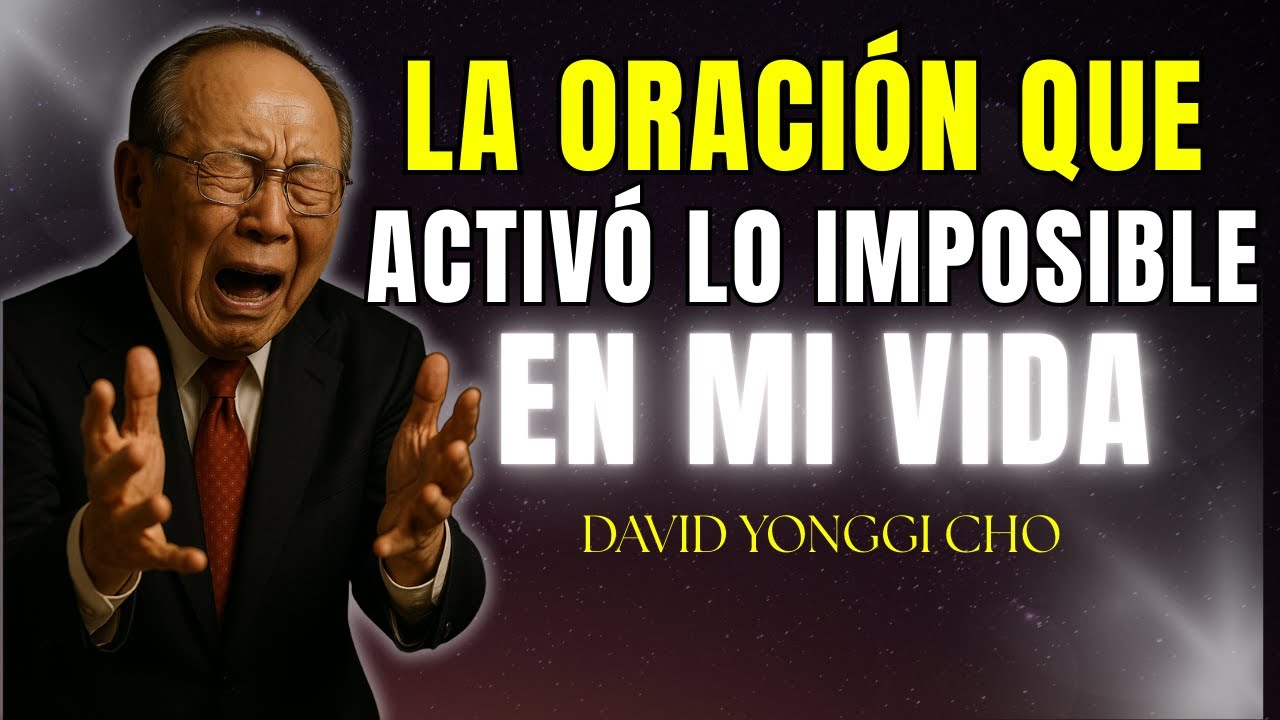 La ORACIÓN que el ESPÍRITU SANTO usó para CAMBIARLO TODO – David Yonggi ...