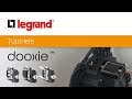 Astuce dooxie rapido de legrand  installer les griffes rapido par simple clic cest facile 