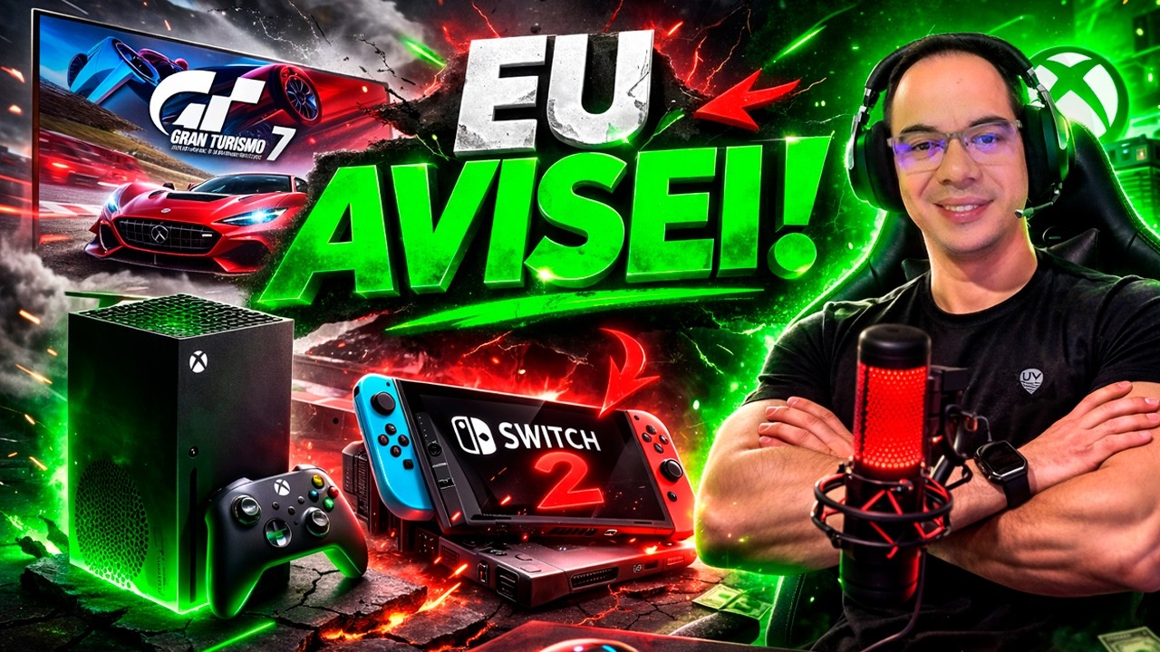 Sony prepara seus JOGOS para Switch 2 e XBOX! Eu avisei...... FIM DOS EXCLUSIVOS.